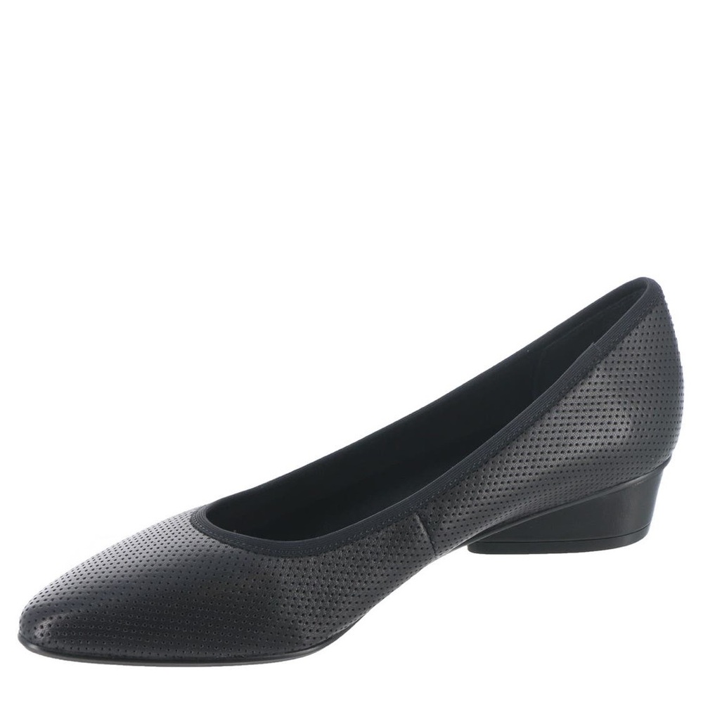⌚️Vaneli⌚️Women's Black Fiona Perforated Flats  NWOB  Size 7
